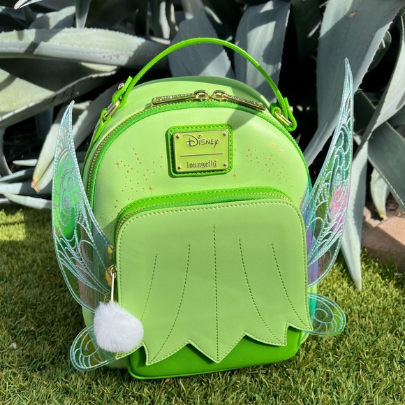 Loungefly Bags Loungefly Tinkerbell Backpack With Iridescent Wings